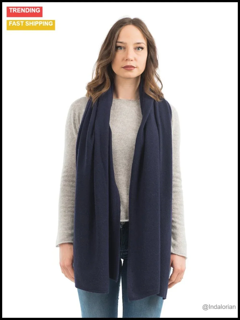 Wool Cashmere Blend Stole Shawl Wrap for Women Evening Gala Wedding